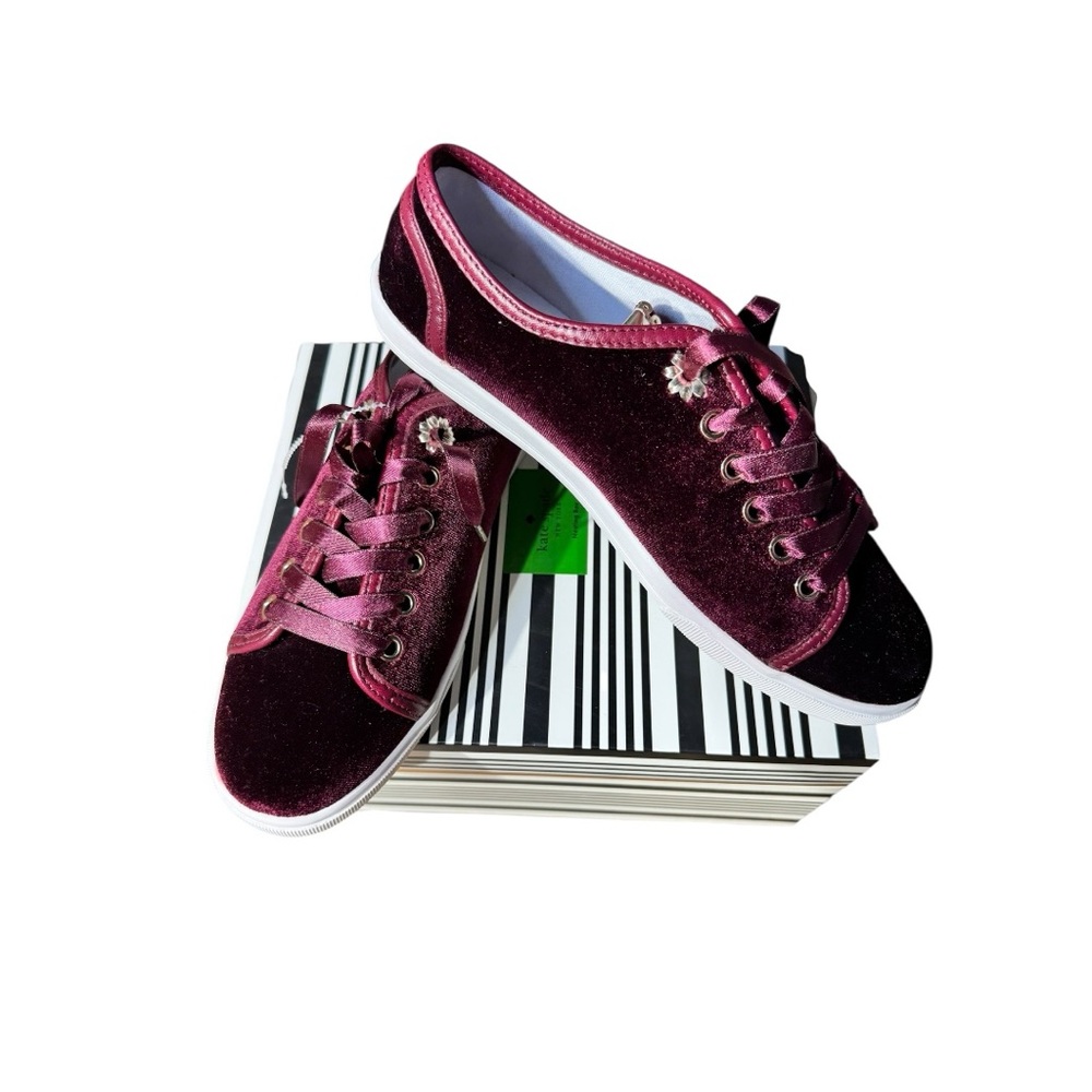 Jack Rogers Women's Lia Satin Lace-Up Bordeaux Multi sizes avail. NWT